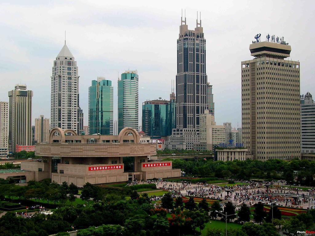 Hanting Premium Hotel Shanghai South Xizang Road Xangai Exterior foto