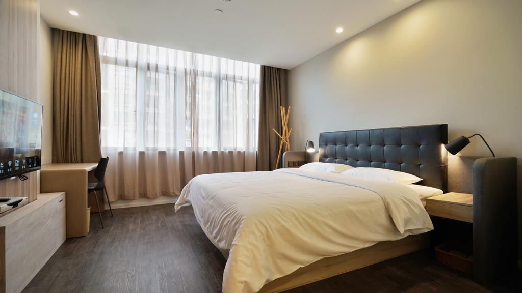 Hanting Premium Hotel Shanghai South Xizang Road Xangai Exterior foto
